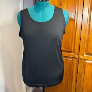 Classic Additions by Chico’s black sleeveless tank - size 3